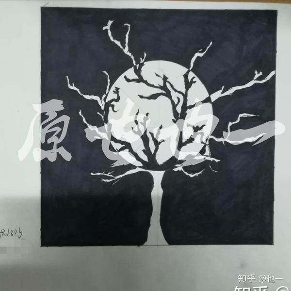 平面构成作业(黑白)