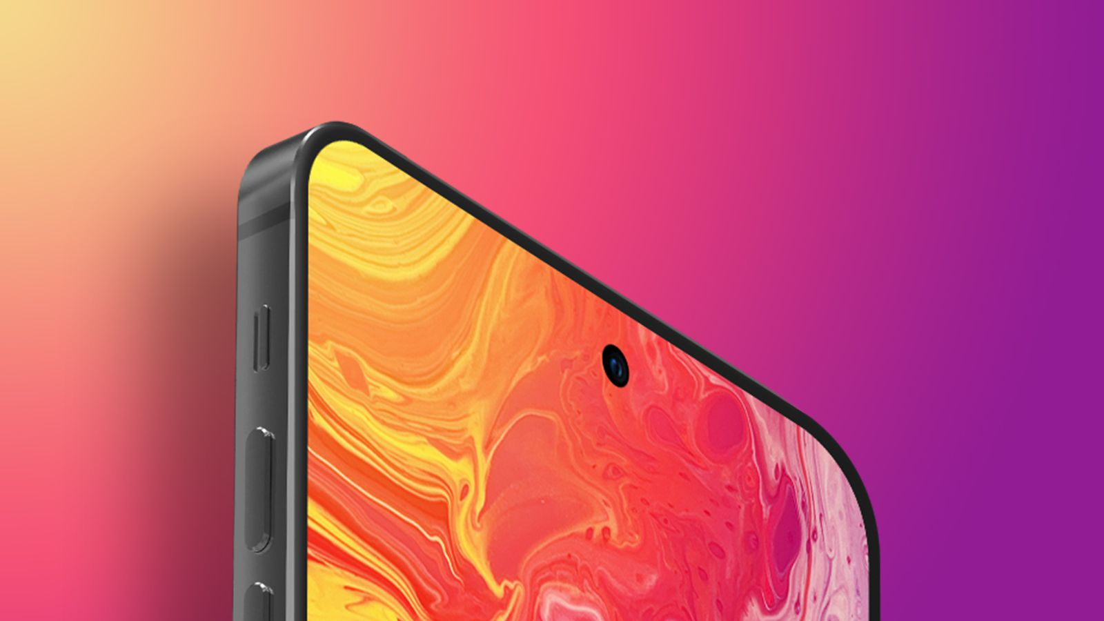 iphone14渲染图曝光,iphone14外观曝光 iphone14渲染图曝光m字头刘海要没了