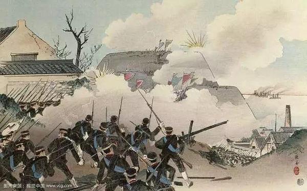 中日甲午战争,日本军队入侵中国