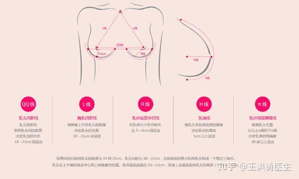 要了解一个完美胸型符合哪些特点:形状挺拔,丰满,匀称,呈半球形;乳房