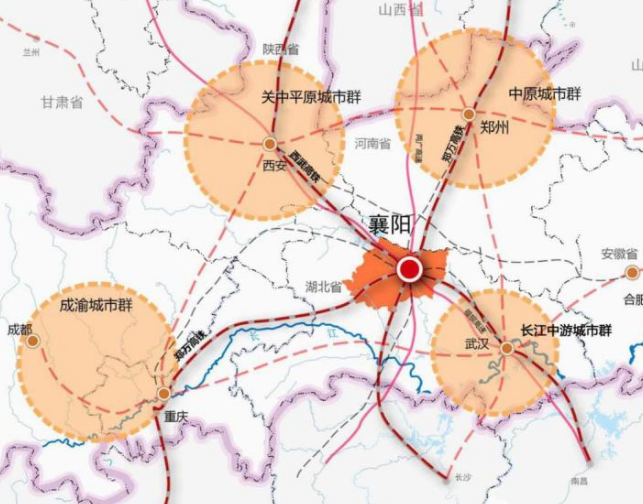 襄阳市综合交通运输"十四五"规划:打造"多向放射型"高铁枢纽