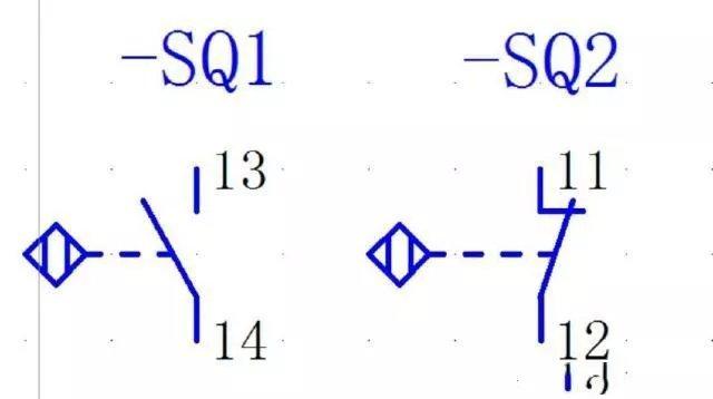 接近开关实物图和图形文字符号如下:一,接近开关的功能它广泛地应用于