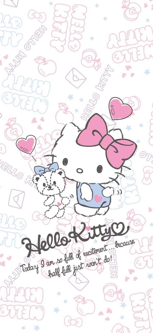 手机壁纸丨三丽鸥hellokitty凯蒂猫高清无水印卡通动漫可爱