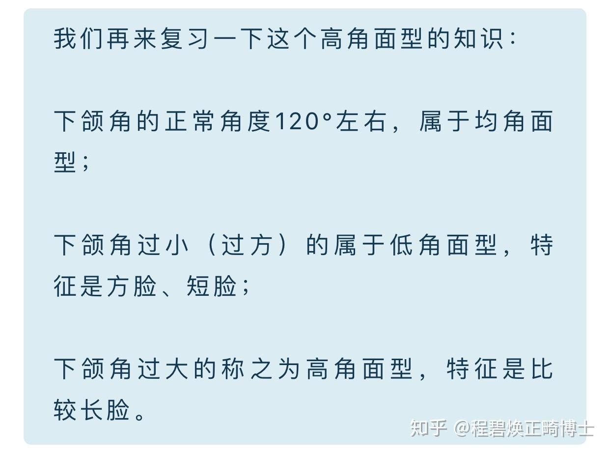 现男友是典型的高角面型,大家可记得我写过的看心情开八 | 长安十二