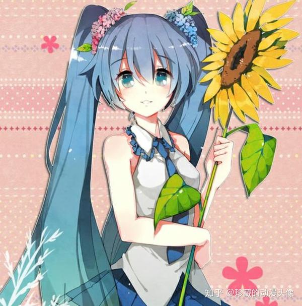 初音未来美图:湛蓝的长发,坚定的表情让人倍感信任!
