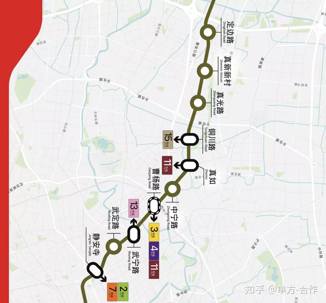 而且14号线在上海区域内可以与其他13条地铁线路换乘,是名副其实的"