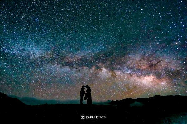 让亘古的时空为我们作证,在星空下演绎最浪漫的故事