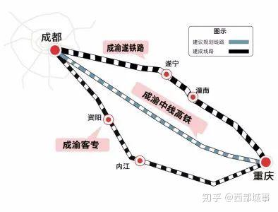 成渝双圈提速!多条高铁线路走向确定,哪些城市是赢家