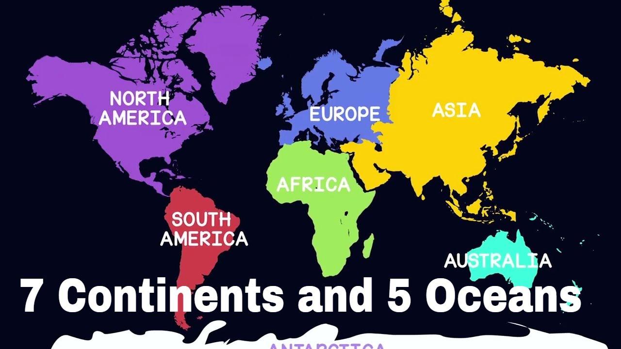 七大洲五大洋英语名称的由来-the 7 continents and 5 oceans