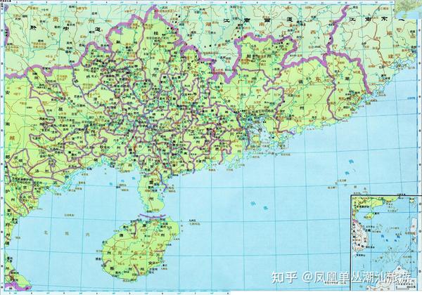 广东各朝历史地图今日广东省版图基本定型于明朝