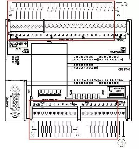 plc应用,西门子s7200smart系列plc接线图