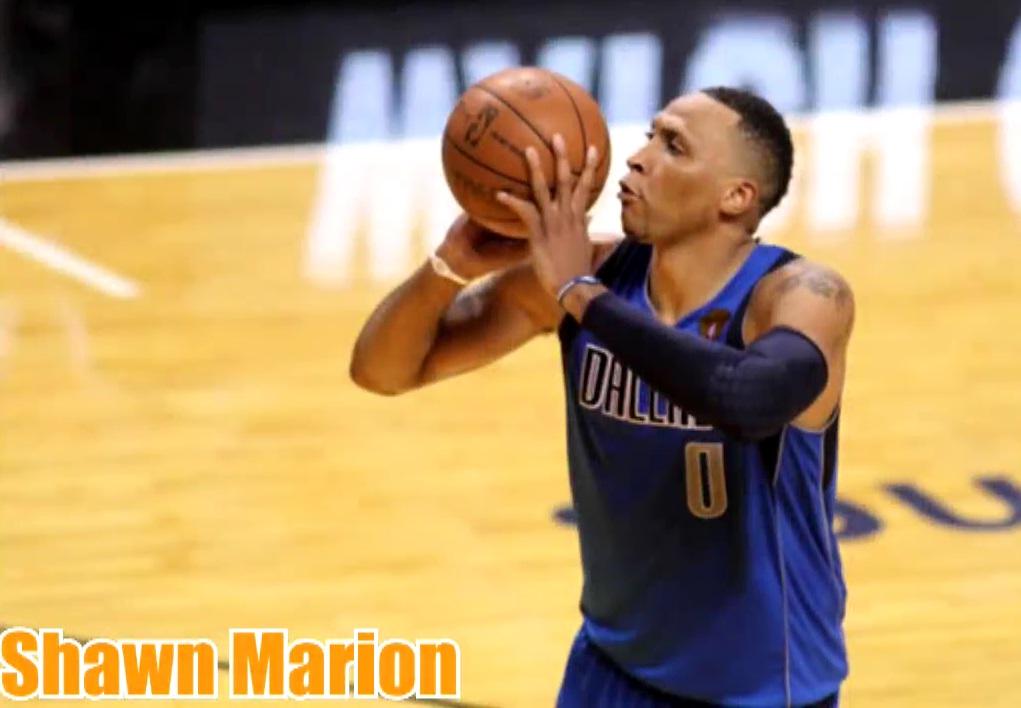 nba怪异投篮动作与合理性分析2马里昂