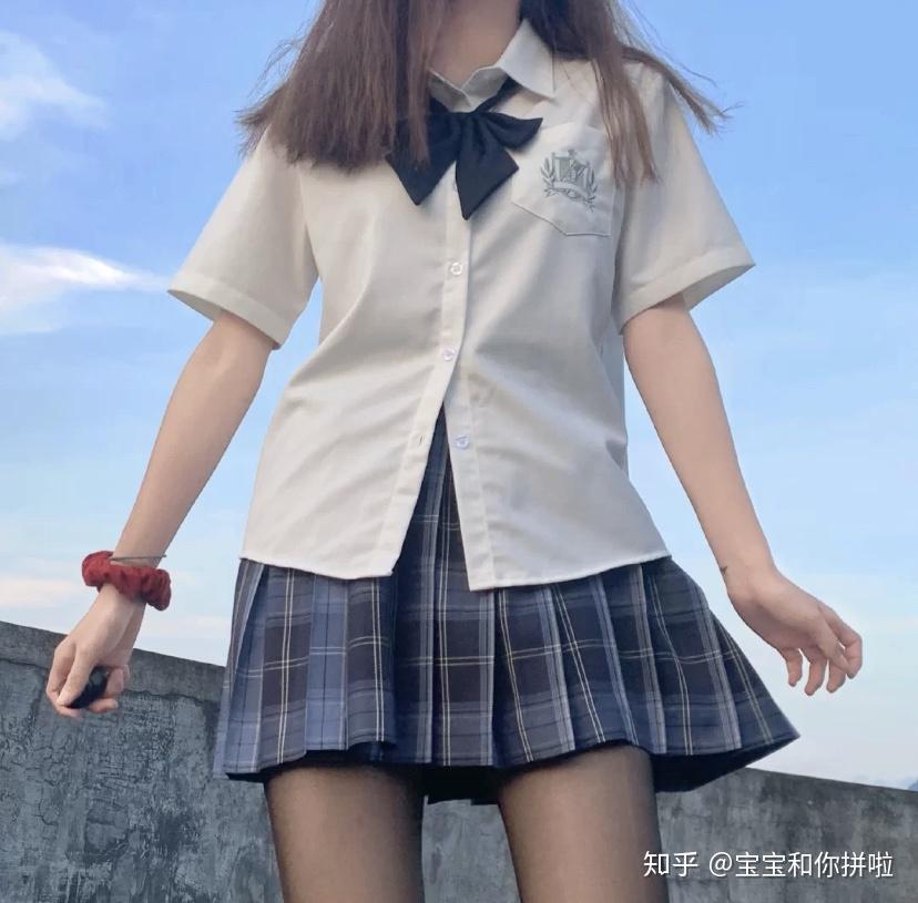 jk制服配黑丝sexy到爆炸