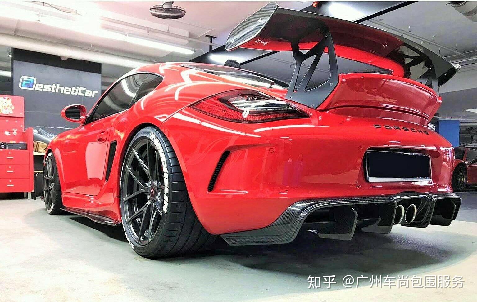 保时捷987改装大包围gt4前后杠