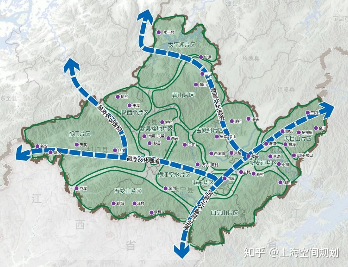 国土空间规划 | 黄山市国土空间规划"市-县"规划传导初探