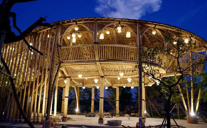 现代全竹竹建筑设计建造案例分享