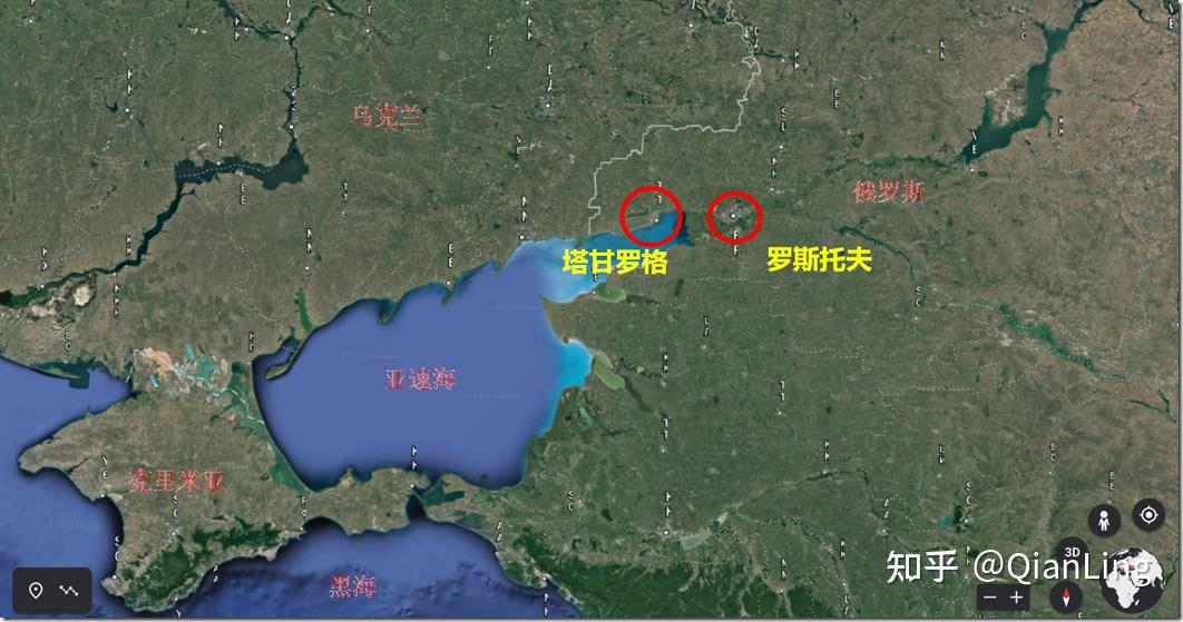 俄罗斯在俄乌边境重镇罗斯托夫rostov和塔甘罗格taganrog的空军力量