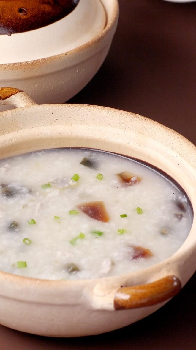 「皮蛋瘦肉粥」名门泽佳315网:早餐养胃营养粥,入口即
