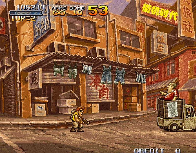 经典游戏《合金弹头2》被遗弃的素材,二十年后终于浮出水面