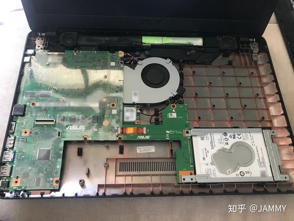 华硕vm592u改双硬盘(所有费用共计774元,含:500g evo固态,硬盘连接板