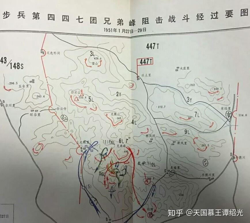 坚守汉城南大门汉江南岸防御战中的50军447团