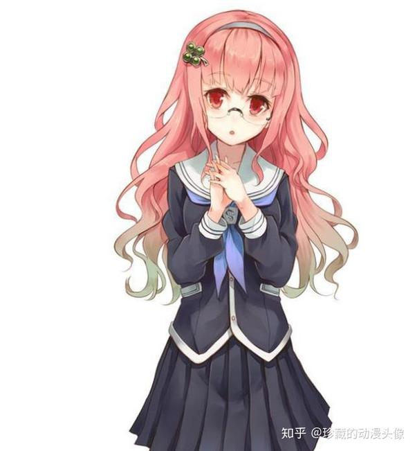 二次元!动漫美图,打扮华丽,动感迷人的花季少女!