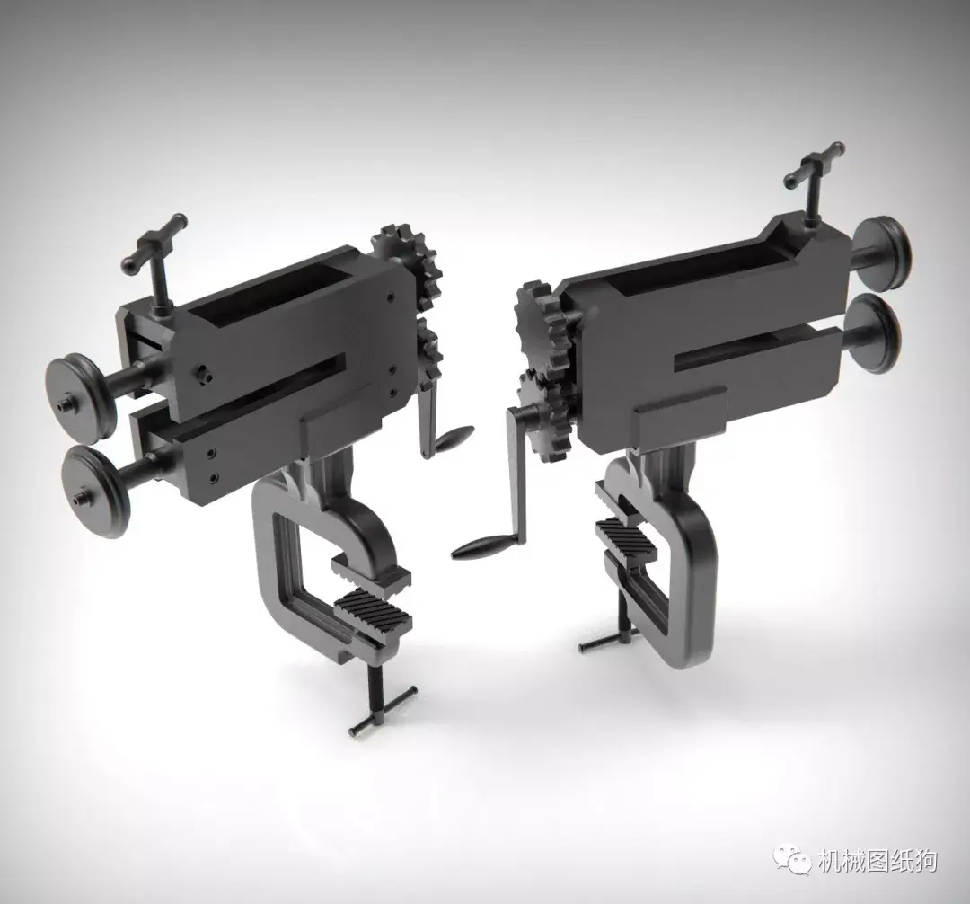 【工程机械】钣金仿形机3d图纸 catia设计