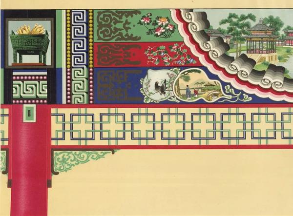 房梁上的密符中国古代建筑纹饰地图
