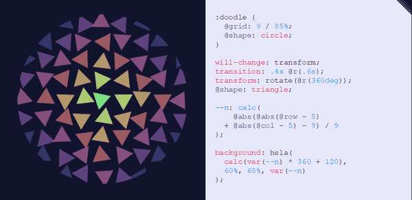 炫酷的css 作图web组件 - css-doodle - 知乎
