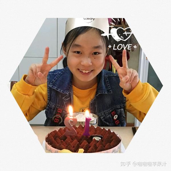 女儿12岁生日快乐