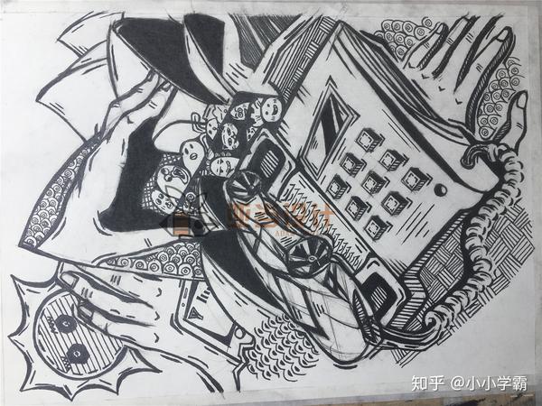 「艺术考研」分享考研中创意设计素描的绘画技巧