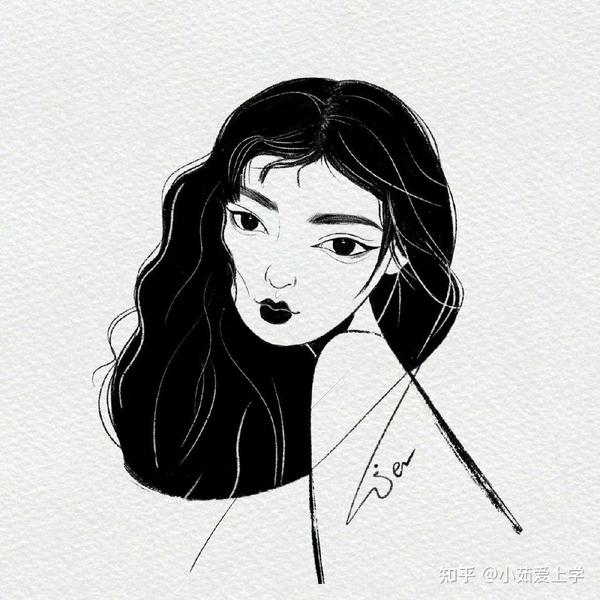 简单的头像手绘