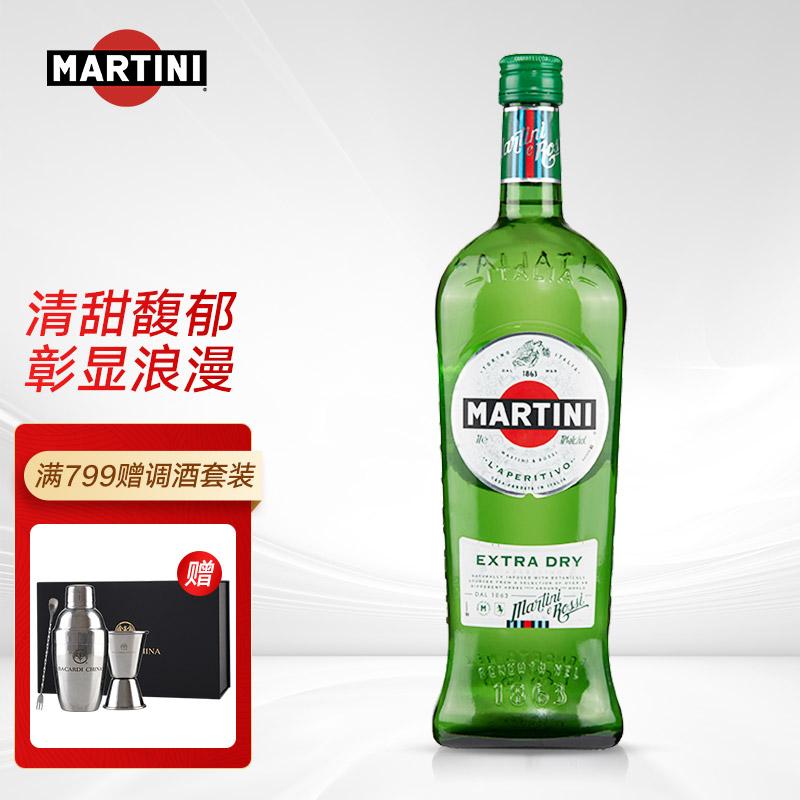 原价￥109现价￥95马天尼martini干威末酒1l意大利进口开胃酒配制酒味