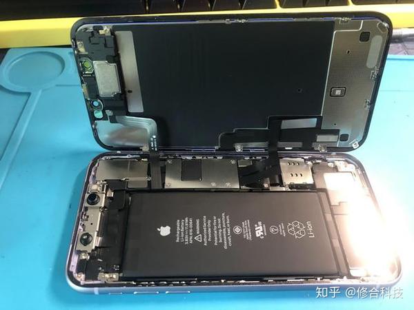 苹果iphone 11拆机分解换屏教程写原彩换原装屏系统识别是非原装