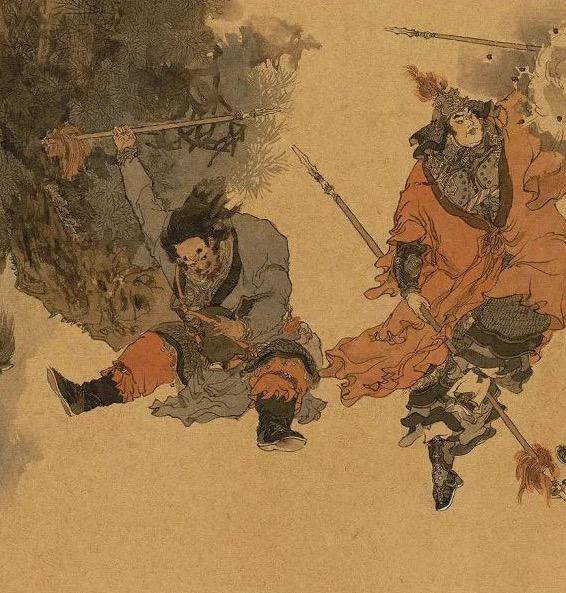 水浒传中,从综合实力来看,方腊强于宋江,不按照官方设定的结局,最后