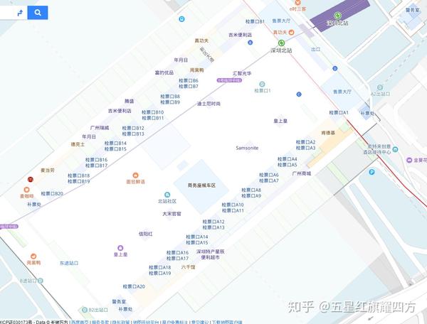 深圳北站a1b1检票口在什么地方?