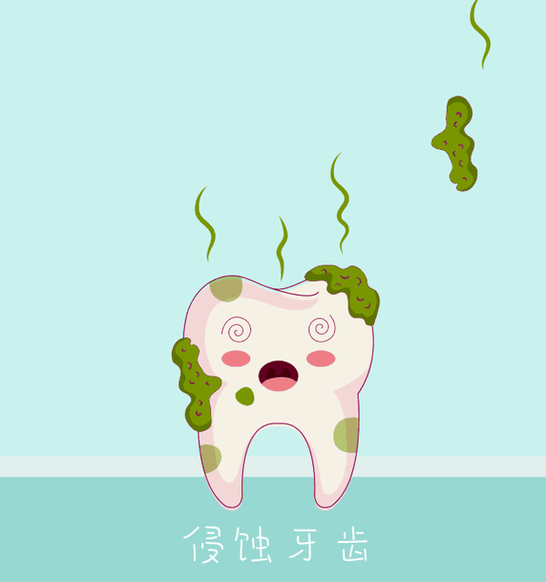 睡前不刷牙细菌繁殖易蛀牙