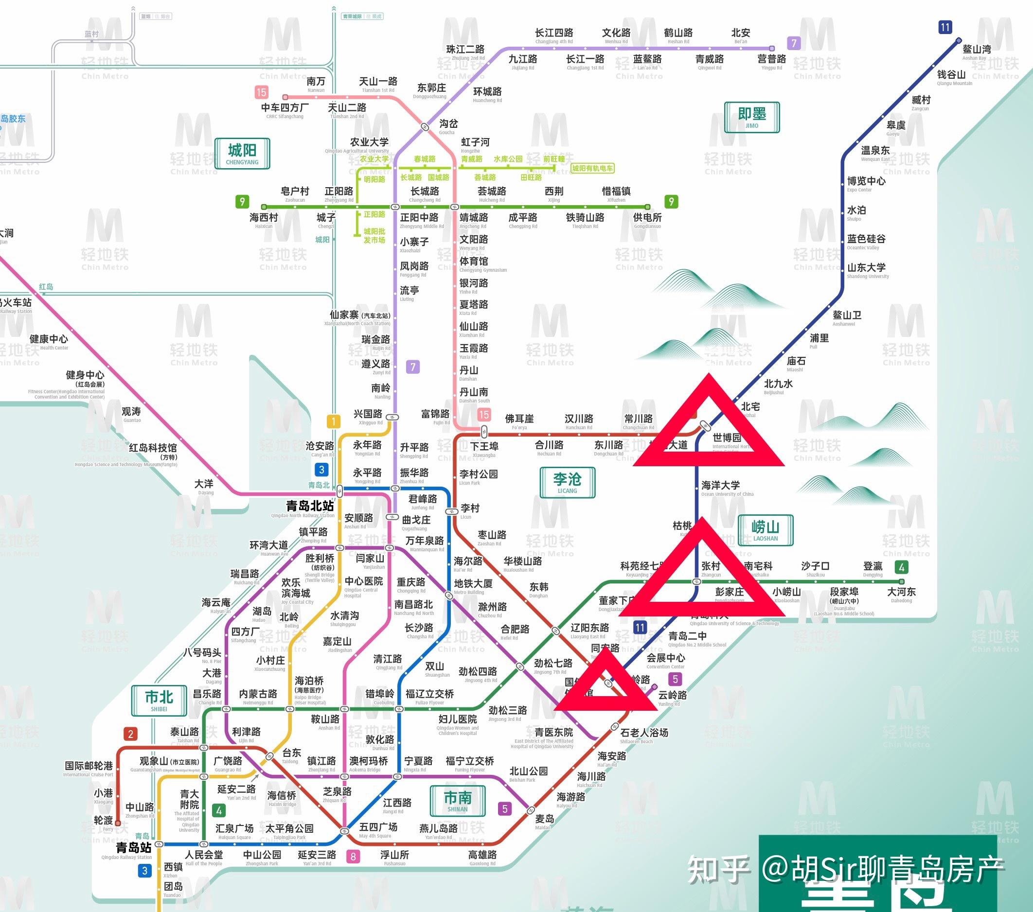 青岛地铁11号线从2018年4月23日开通后已经3年有余,这条地铁线正好赶