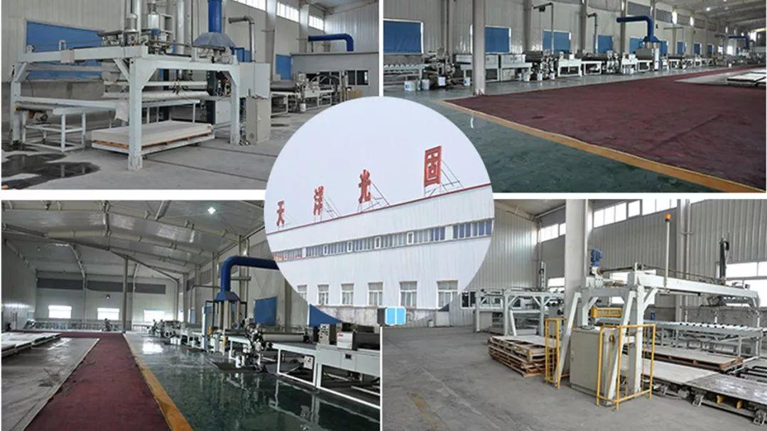 西北地区规模最大的无机预涂板生产线在陕西杨凌投产引来不少客商参观
