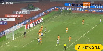 武汉2-0青岛,刘云造乌龙 破门,埃弗拉献助攻