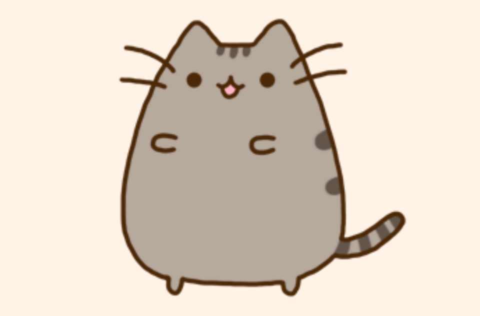 pusheen胖吉猫gif