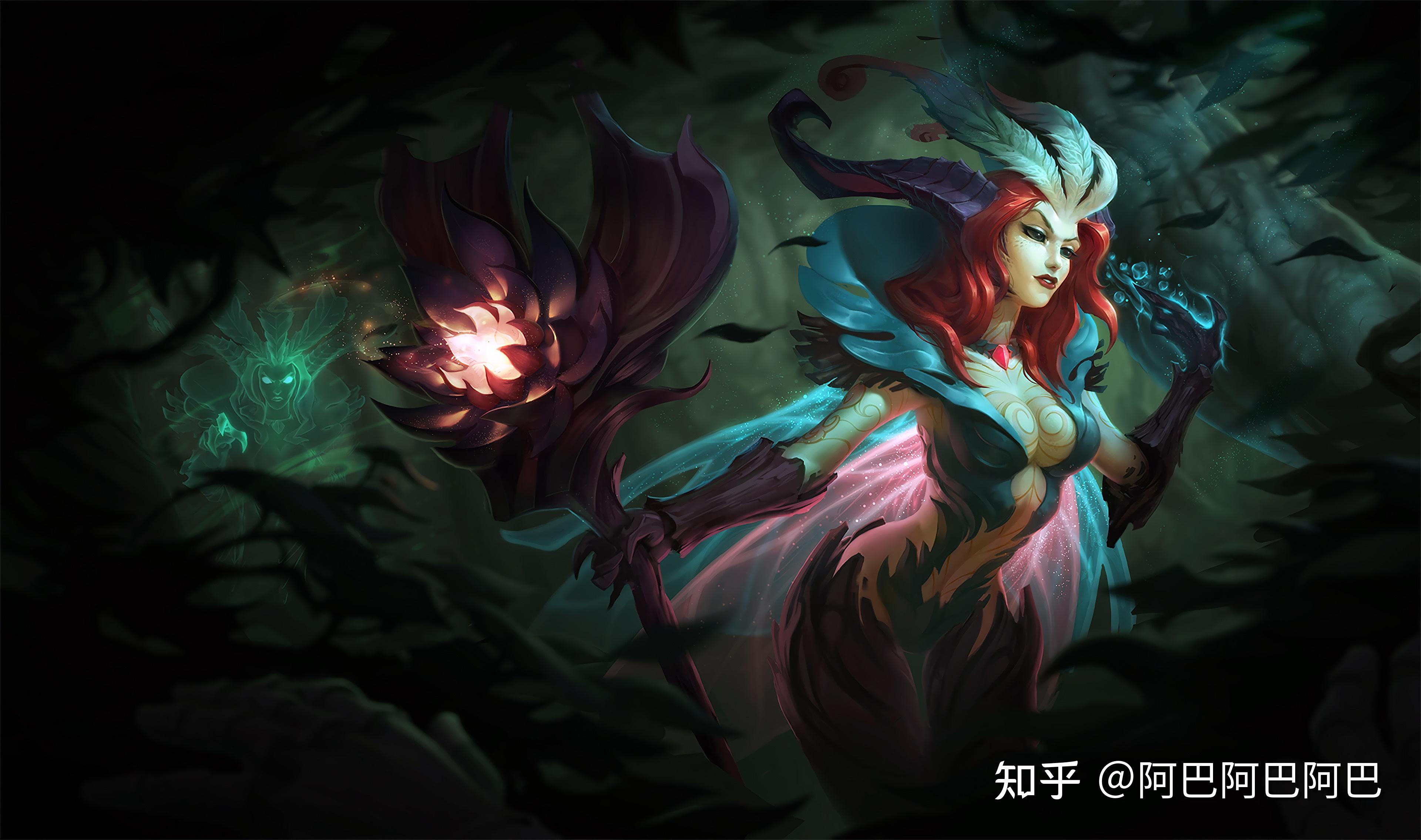 lol英雄联盟妖姬原画皮肤