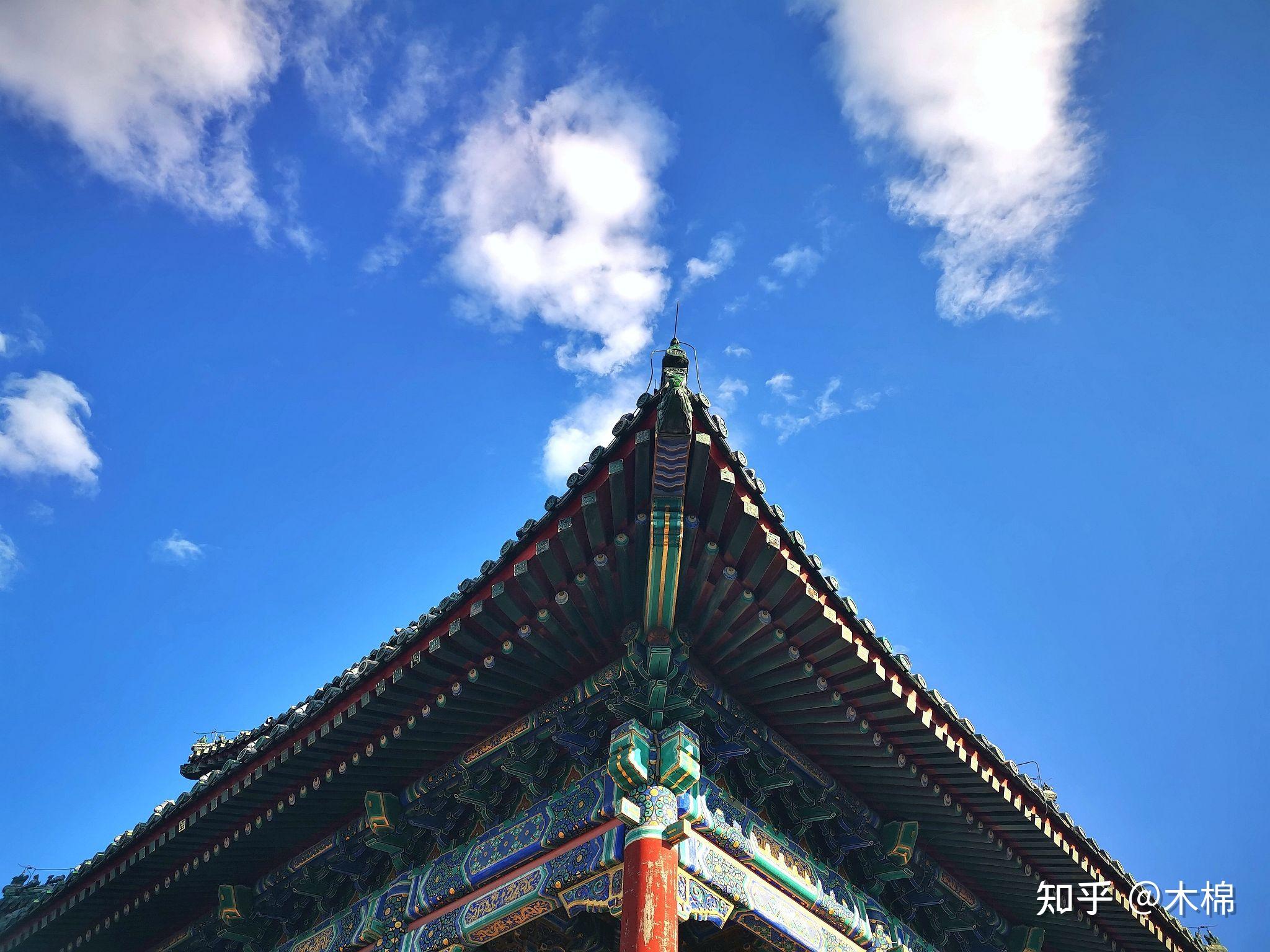 21年中秋节的景山公园