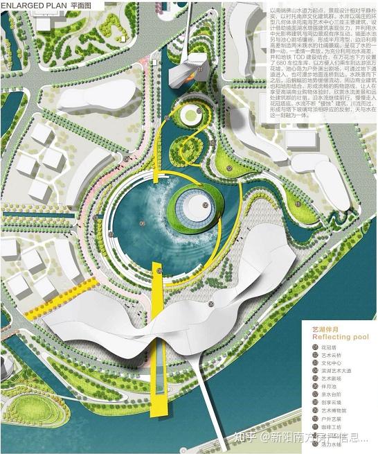 佛山南海之眼设计方案敲定地标塔中心湖设双地铁站点