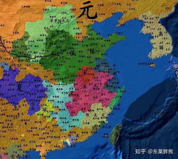 胶东半岛历史地图(五):元