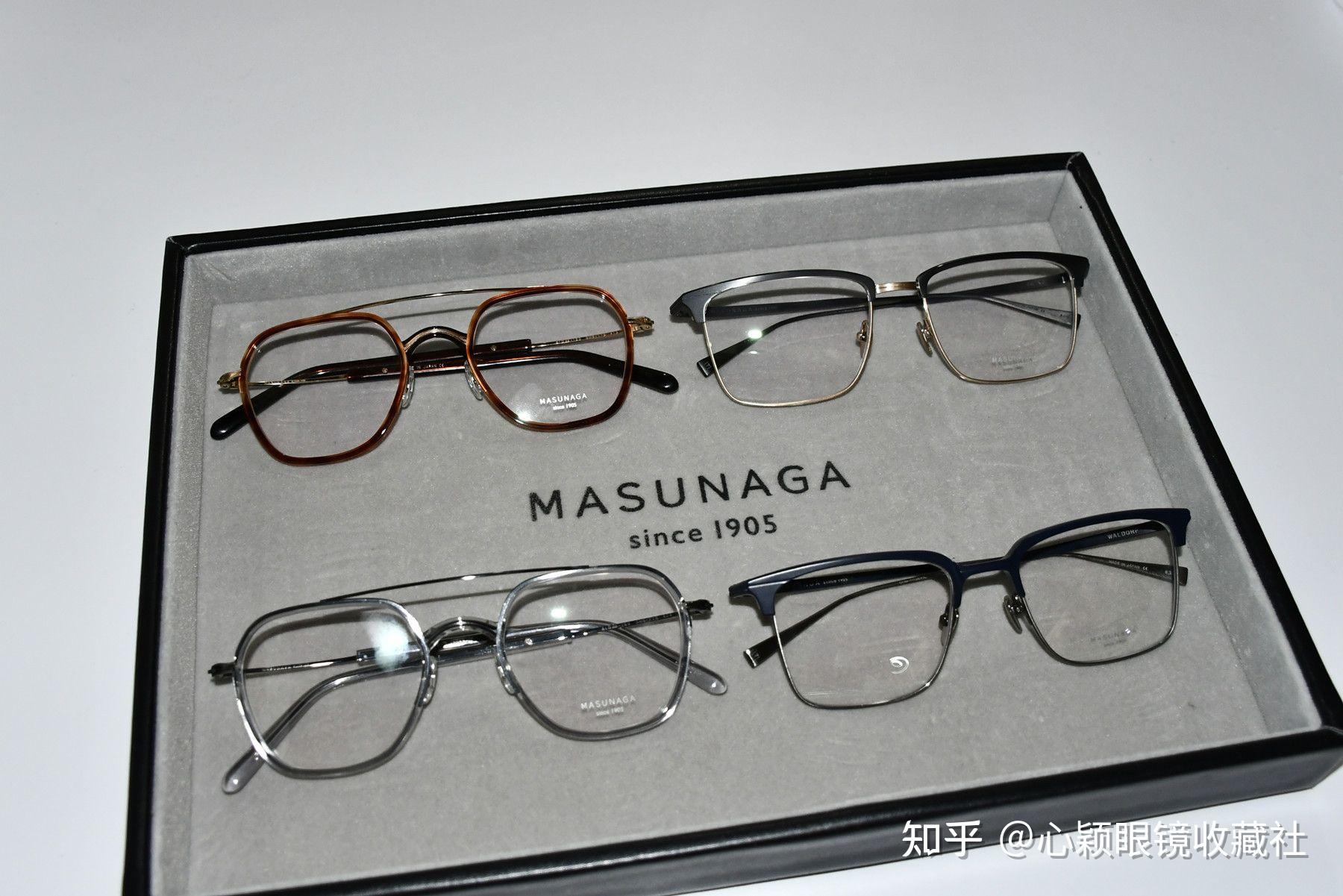 masunaga增永眼镜架日本手工镜框