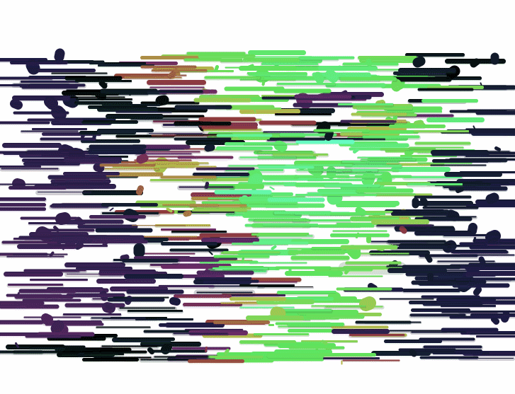 代码检查 | processing,黑白人像的形体抽取