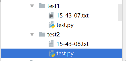 system的话会出现这样一种现象,只会在exp文件夹外层生成test2文件夹