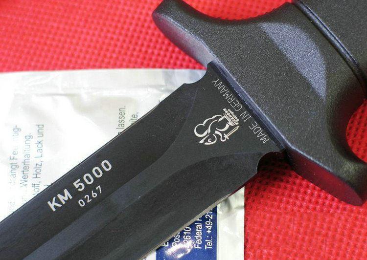 德国索林根militaryknifeskm5000双刃特种部队战术刀
