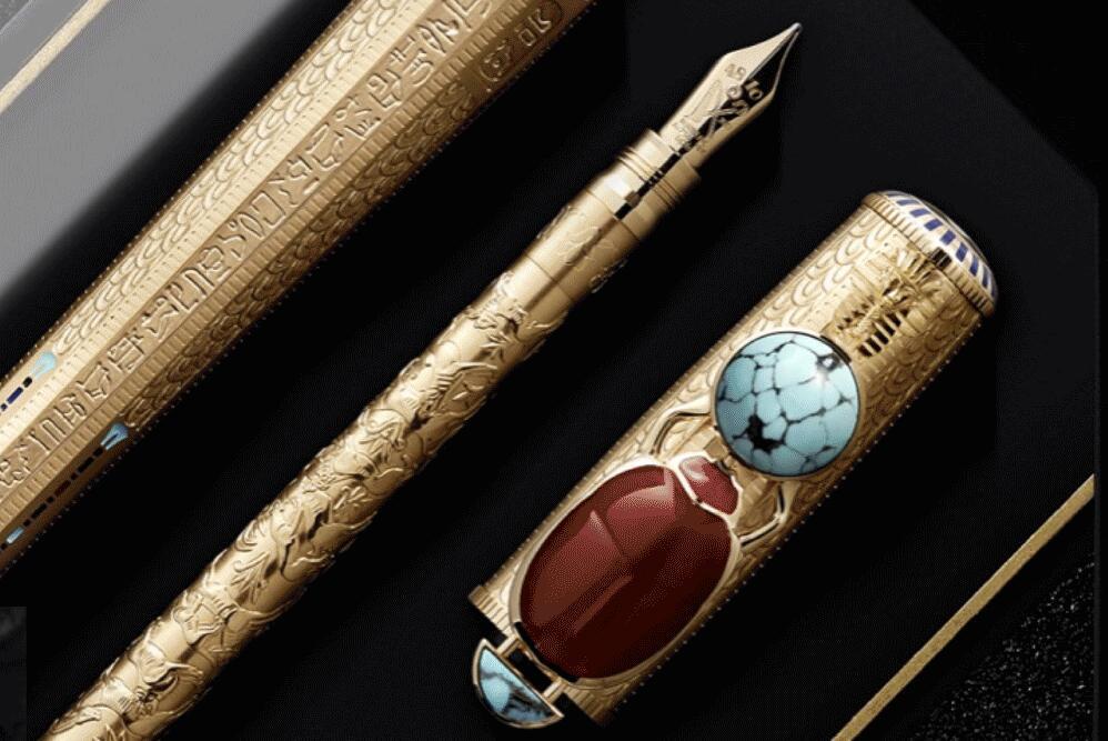 顶级品味系列据说这支钢笔藏着三千年的古埃及文明